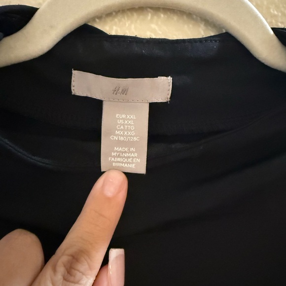 H&M elegant black dress XXL - Picture 3 of 3